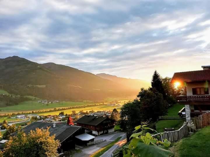 Panorama Ferienhaus Ematberg Mit Bergblick Und Sauna Niedernsill Zewnętrze zdjęcie